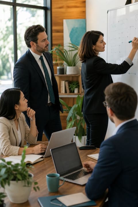 A dedicated GTC team handling a client's monthly legal operations