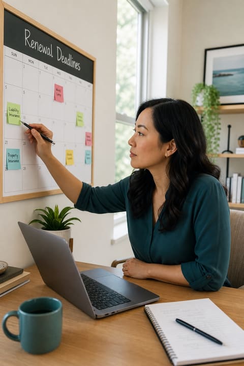 GTC patent team docketing a patent annuity deadline on a renewal calendar